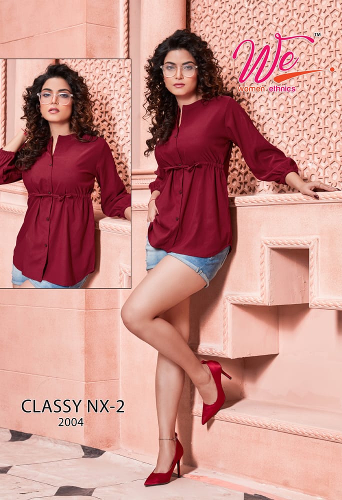 Classy Nx 2 By We Imported Western Ladies Top Catalog